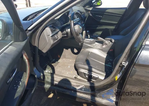 2015 BMW 320I из США, поврежденный, VIN WBA3B1G51FNT05675